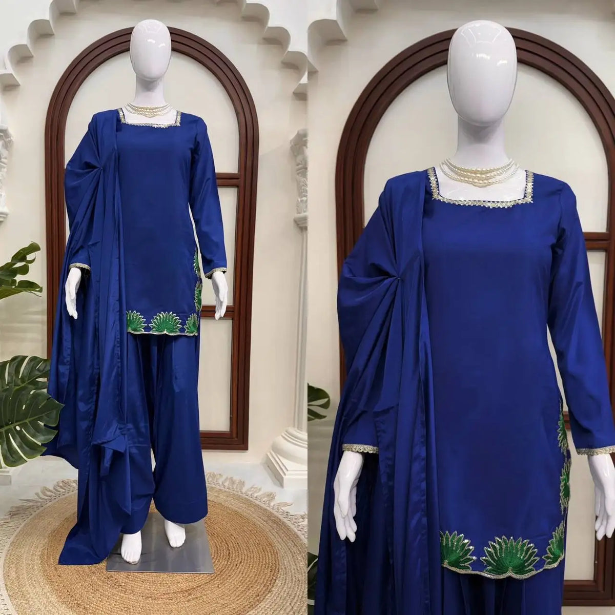 Heavy Sequence Work Farshi Salwar Suit Set FZ-PR-12