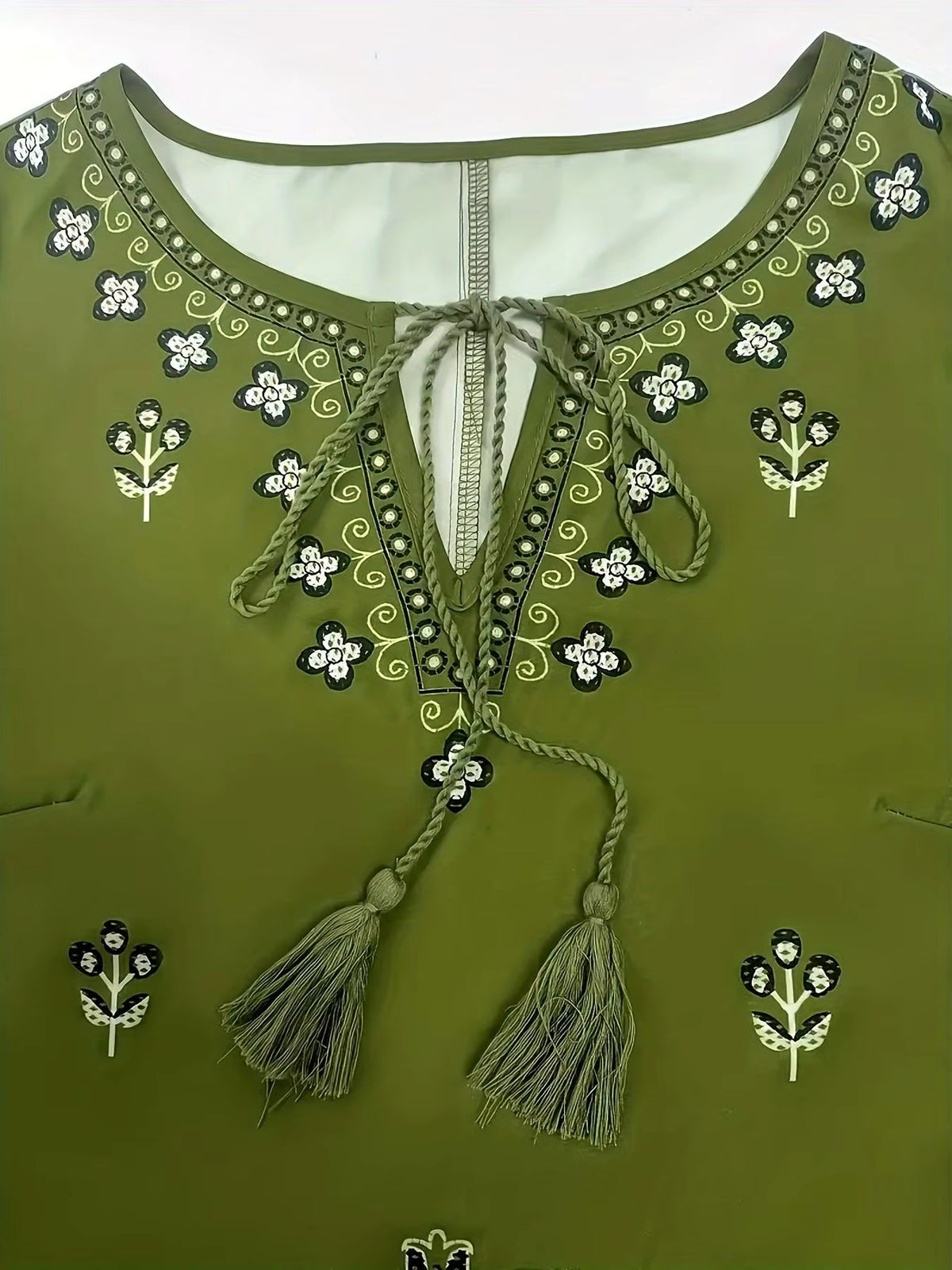 Boho Chic Salwar Suit – Green FZ-PR-11
